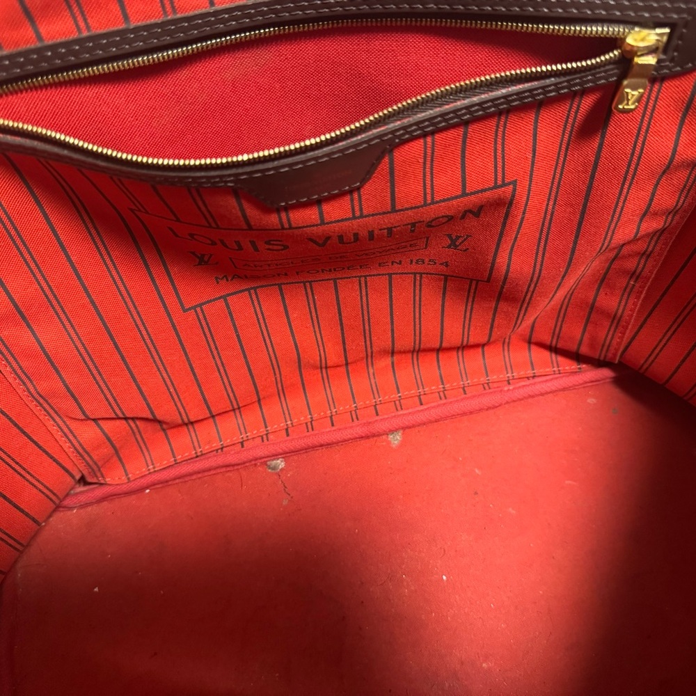 AUTH Louis Vuitton Neverfull GM Damier - Picture 15 of 16